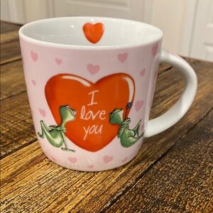 Heartwarming frog “ I LOVE YOU “Mug